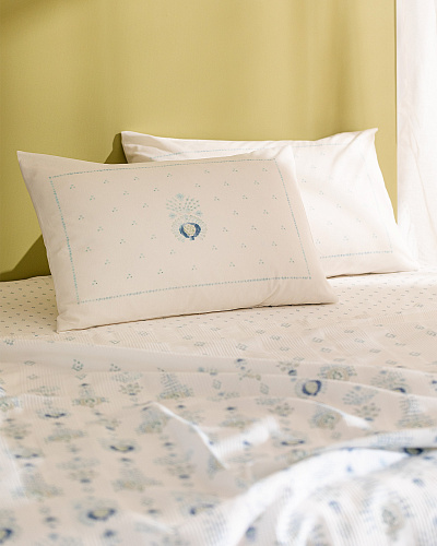 Комплект постельного белья полутораспальный Lemien с покрывалом 160x240 см, хлопок