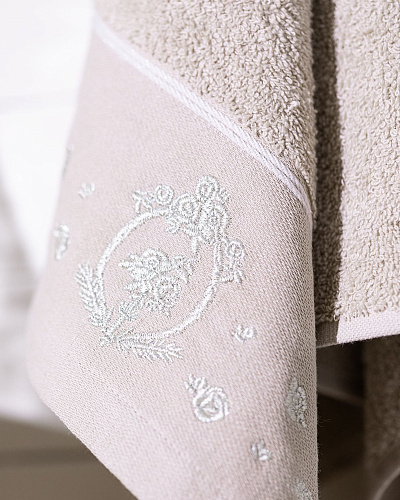 Полотенце для лица Gauthier 50х76 см - бежевое