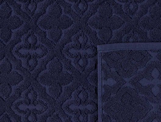 Полотенце для ног Rachel 50x70см - темно-синее