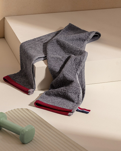 Полотенце для спорта Marie 30x110 см. - темно-серое