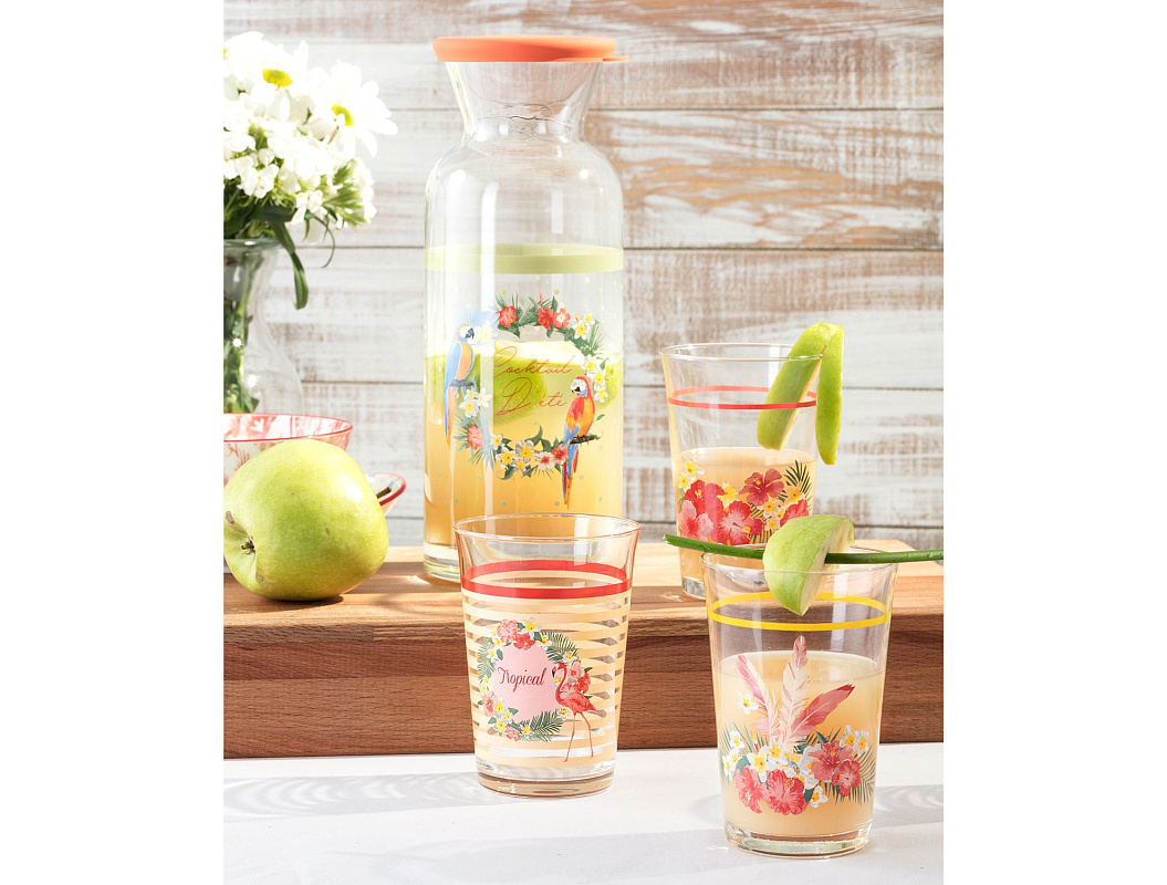 Бутылка для воды Tropical 1л.