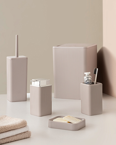 Набор для ванной комнаты Kelly из 5 предметов, - пластик