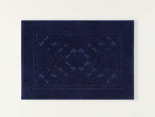 Полотенце для ног Mathilda 50x70см - темно-синее