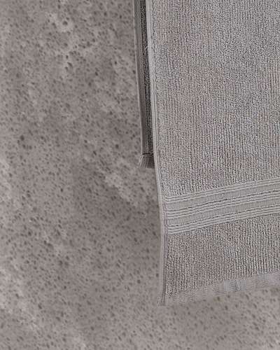 Полотенце для лица Stripe Armure Hotel Collection 50x90 см. - серое