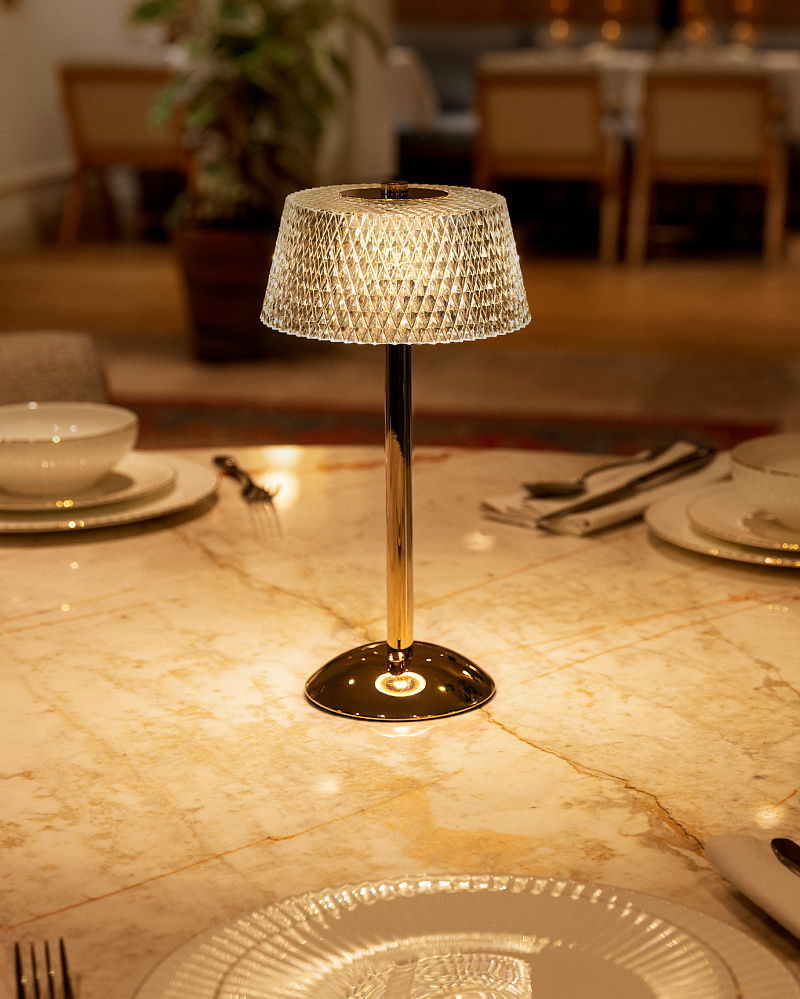 Настольная лампа Bonar 14,5x14,5x29 см, алюминий