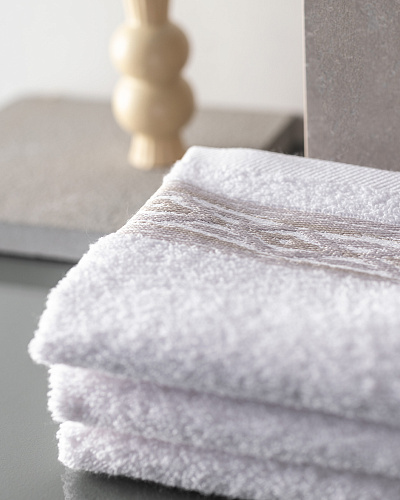 Набор полотенец для рук Daine из 4 шт., 30x45 см. - белый