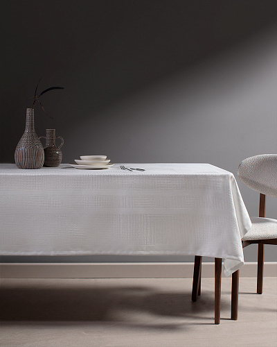 Скатерть Clarice 160x230 см. - экрю