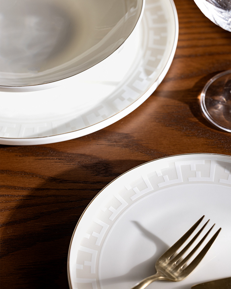 Столовый сервиз Merlin из 18 предметов, фарфор