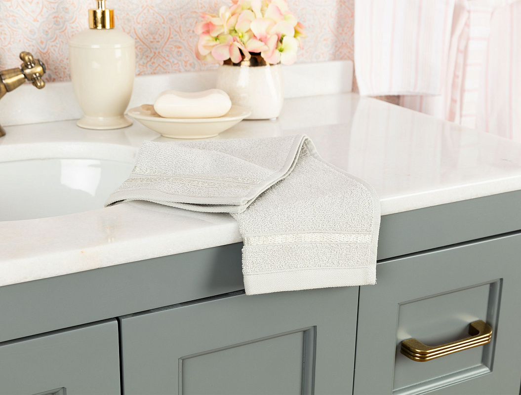 Полотенце для рук Maynor 30x45см - светло-серое