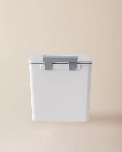 Подвесная мусорная корзина Ninon 12,5 л. - экрю