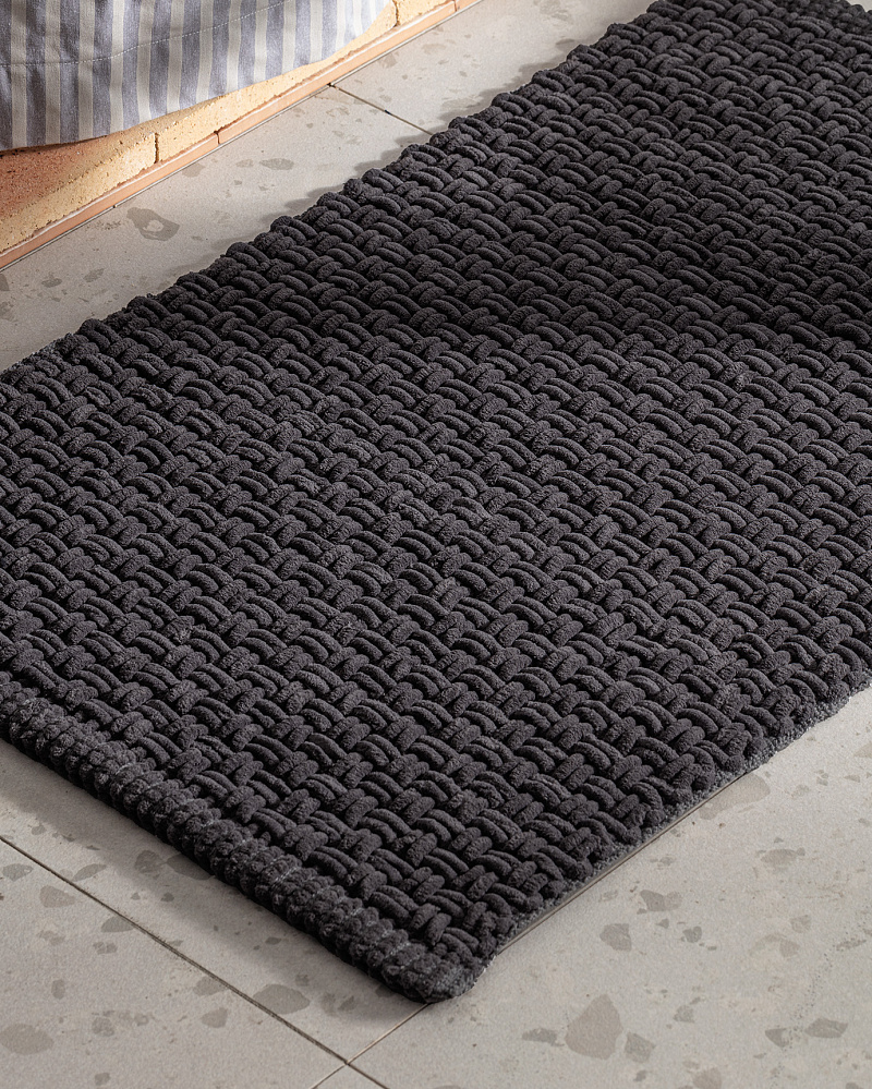 Коврик для ванной Najac 50x80 см, - полиэстер, хлопок, другие волокна