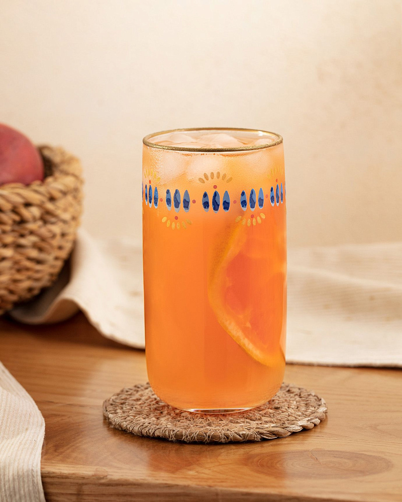 Набор стеклянных стаканов для напитков Musette Hilaire из 4 шт., 365мл