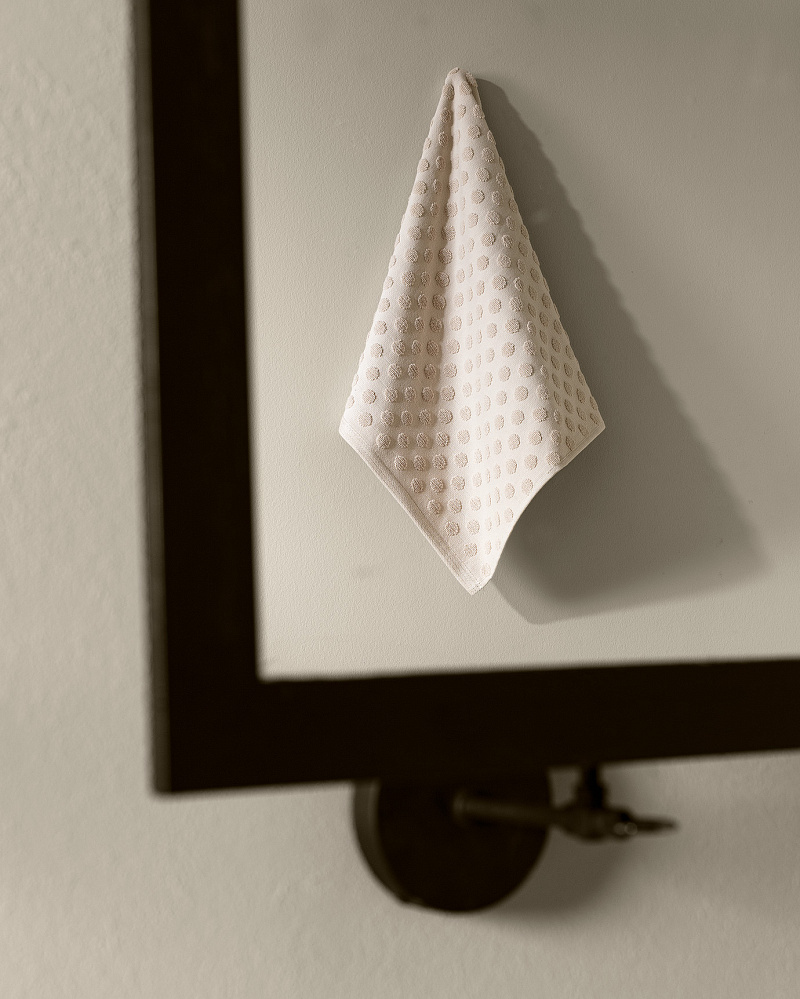 Полотенце для лица Puanty 50x76 см. - бежевое