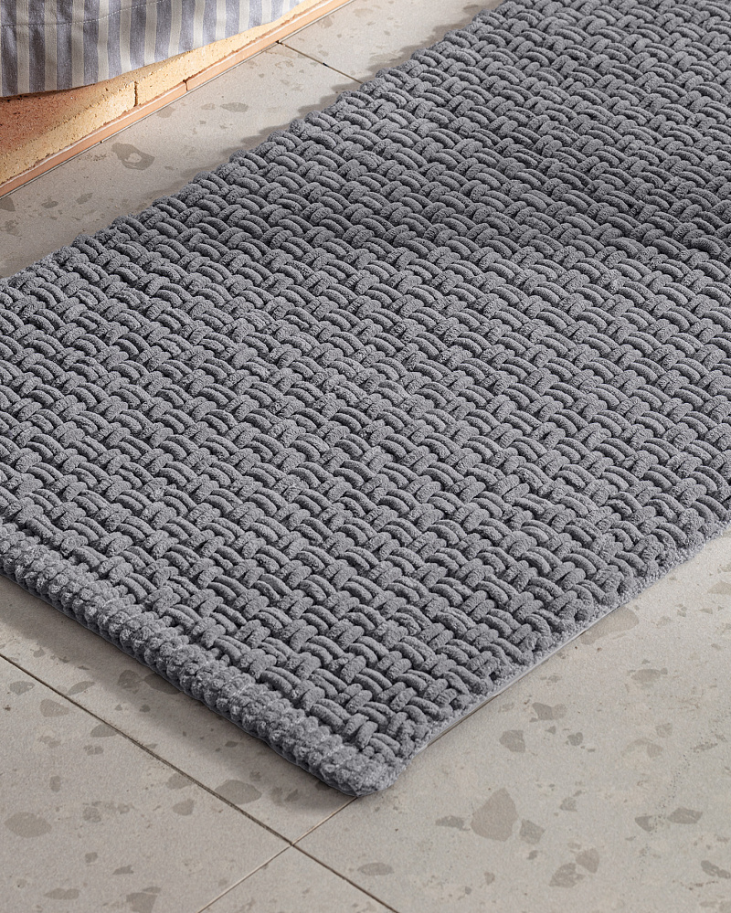 Коврик для ванной Najac 50x80 см, - полиэстер, хлопок, другие волокна