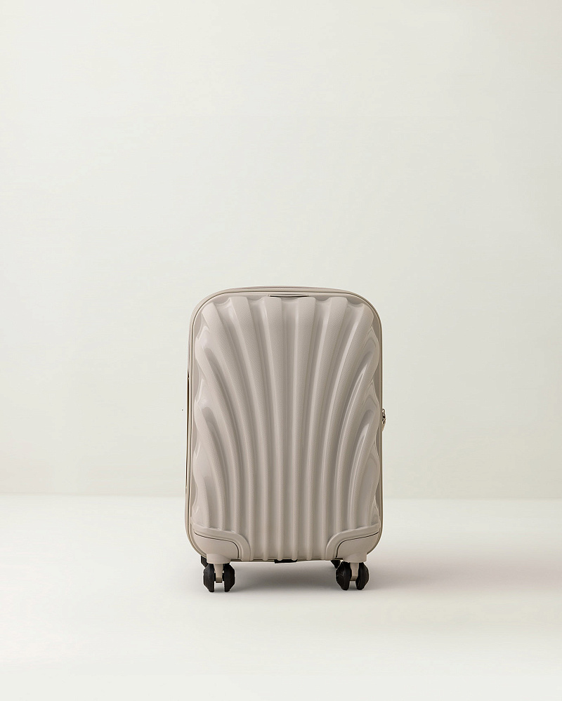 Чемодан Huitre размера S, 2,65 кг  - бежевый