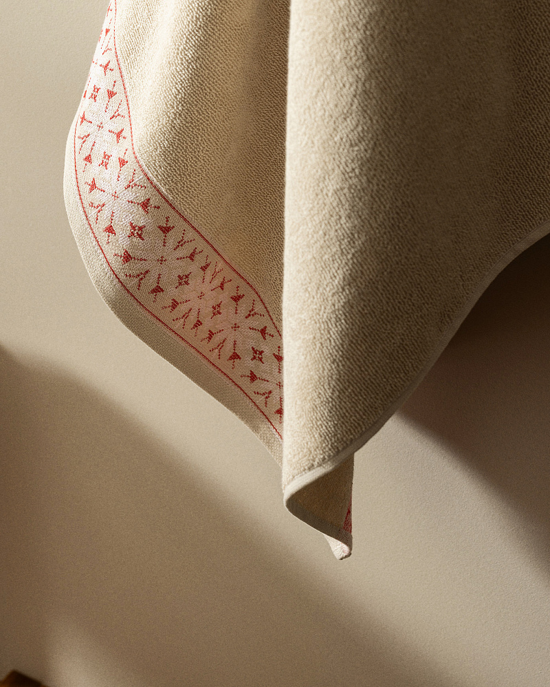 Банное полотенце Caresse 70x140 см, хлопок