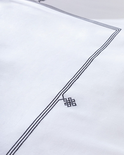 Комплект постельного белья семейный Lilas с 4 наволочками и 2 пододеяльниками 160x220 см, хлопок