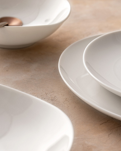 Столовый сервиз Bormio из 24 предметов, фарфор