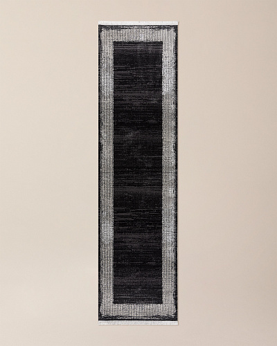 Ковер Ardenne 80x300 см. - черный