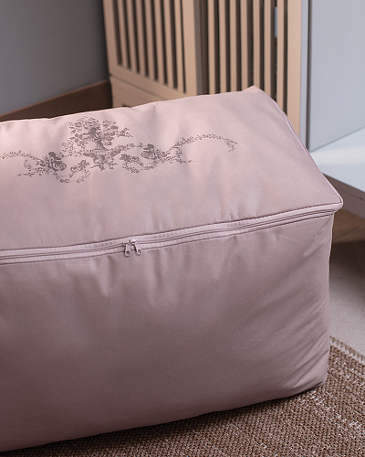 Органайзер для хранения Floral 74x46x46 см. - пудровая