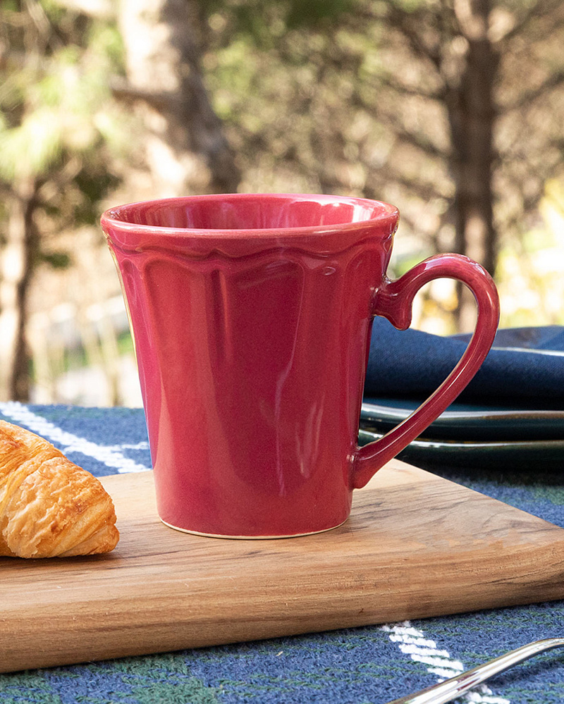 Кружка Violet 260 мл. - красная