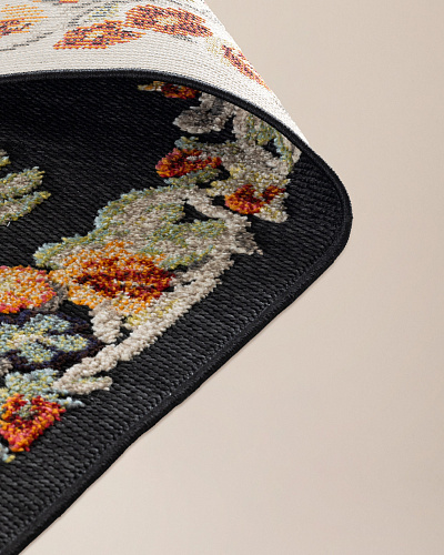 Ковер черный 80X300CM