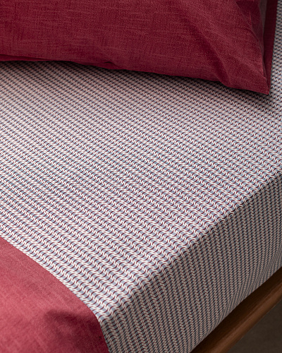 Комплект постельного белья двуспальный Juin с принтом 240x260 см