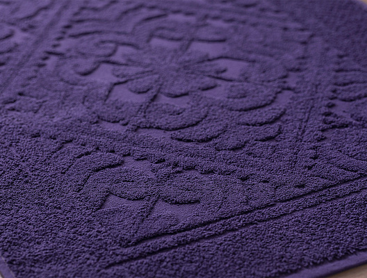 Полотенце для ног Mathilda 50x70см - фиолетовое