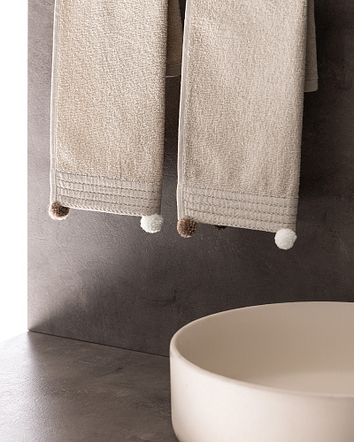 Набор полотенец для рук Valerie из 2 шт., 30x46 см. - бежевый