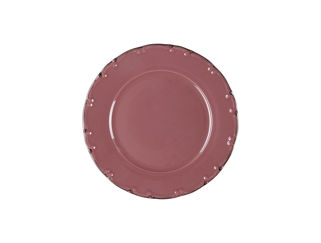 Тарелка для десерта Reve Bastien 19 см - красная