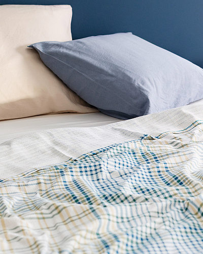 Покрывало полутораспальное Fayanna 200x220 см. - хлопок