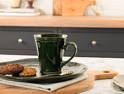 Чашка Violet 260 мл. - зеленая