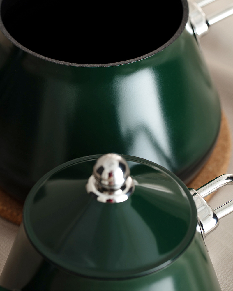 Турецкий двойной чайник Clarus 1000-2000 мл, - алюминий