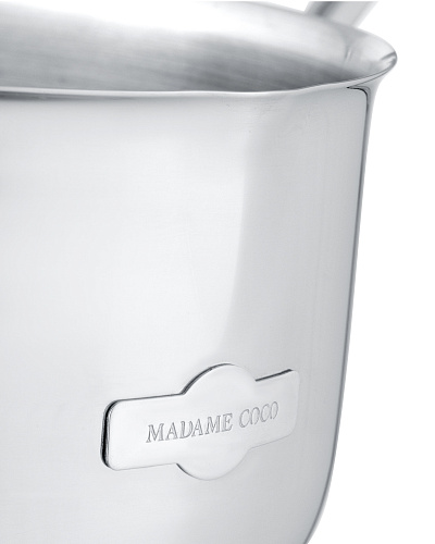 Сотейник Nova 12 см. - серебристый