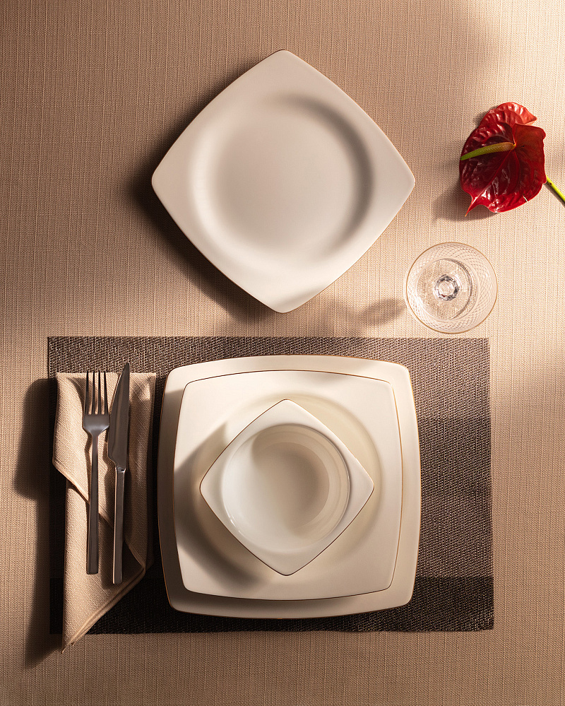 Столовый сервиз Ethan из 24 предметов, фарфор