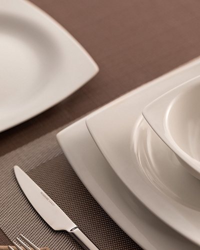 Столовый сервиз Ethan на 6 персон, из 24 предмета - белый