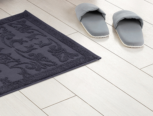 Полотенце для ног Berthe 50x70 см - антрацитовый