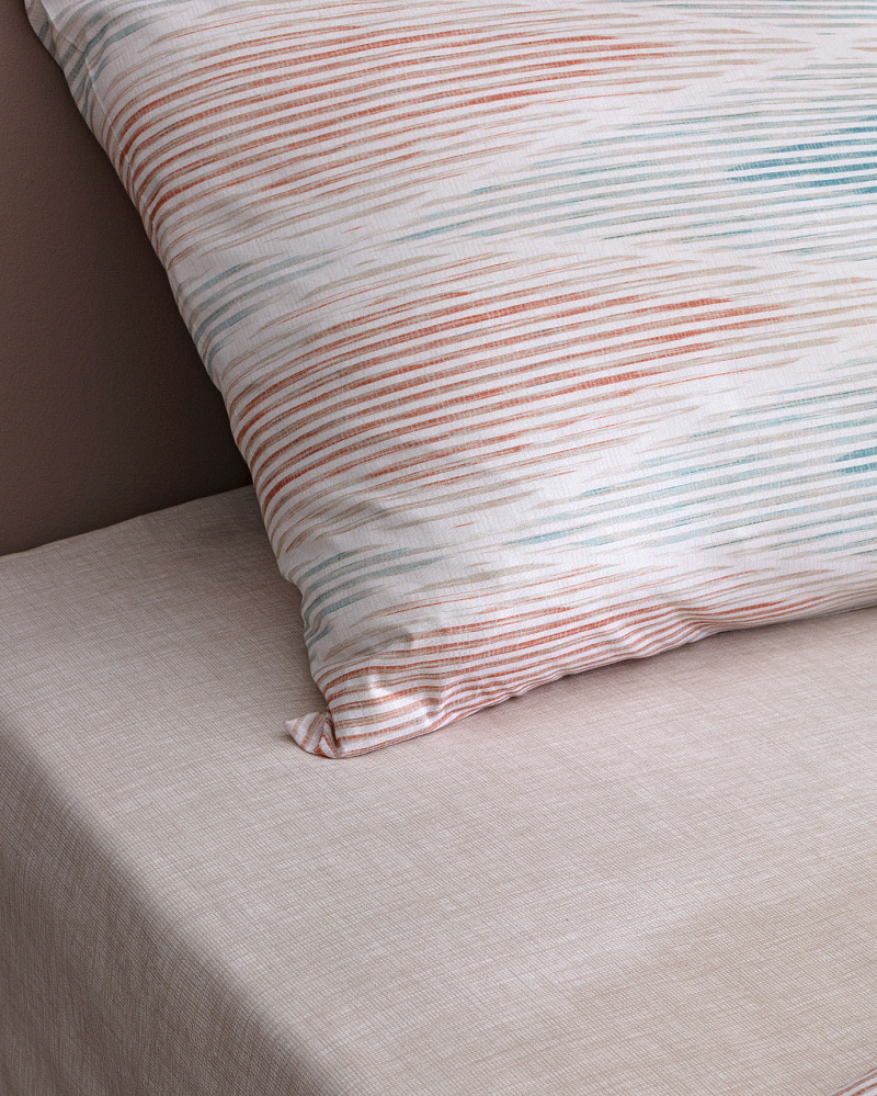 Комплект постельного белья евро Faye 240x260 см, хлопок