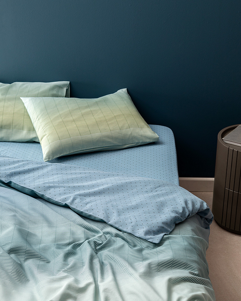 Комплект постельного белья двуспальный Sage с принтом 240x260 см