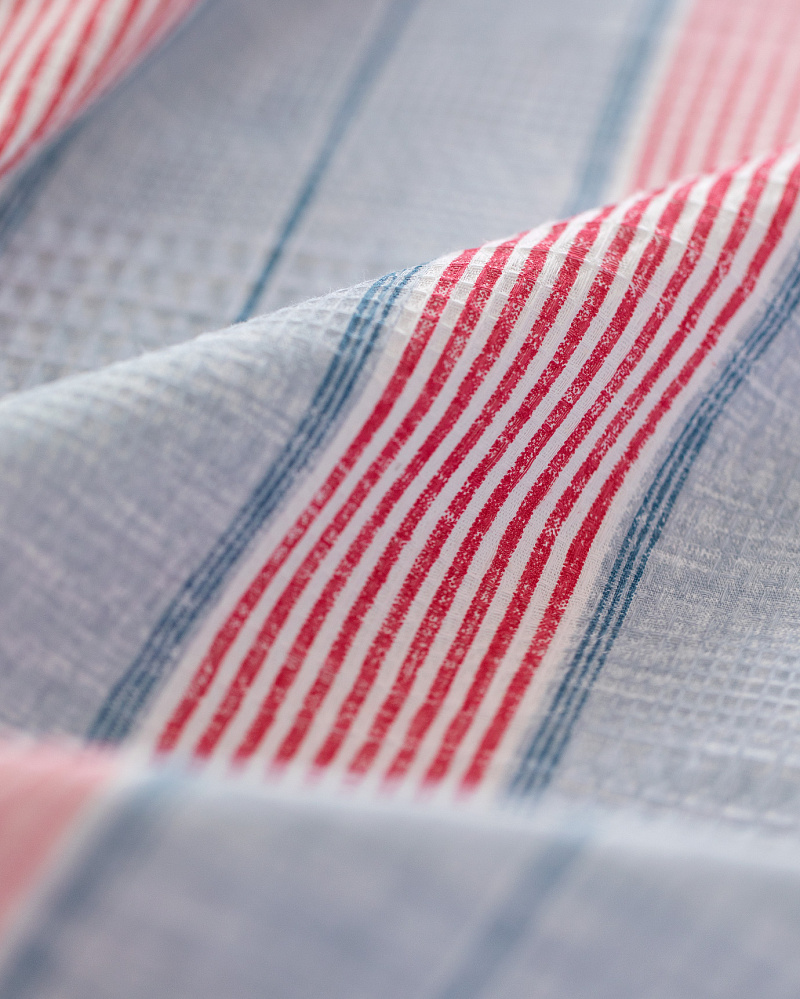 Комплект постельного белья полутораспальный Marc с вафельным покрывалом 160x240 см, - хлопок, лиоцелл