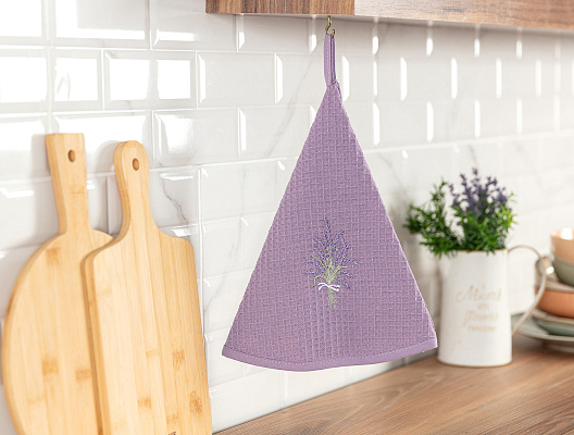 Полотенце кухонное Ciel 60x60 см - светло-сливовое