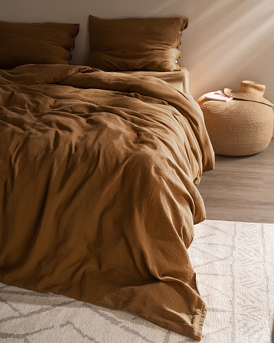 Комплект постельного белья двуспальный Marla Muslin 160x200 см, хлопок