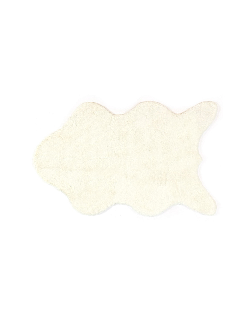 Плюшевый ковер Arc En Ciel Rabbit 90x150 см. - белый