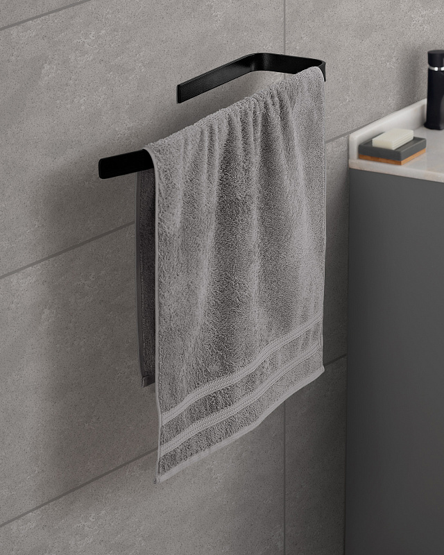 Полотенце для лица Ryella Armure Hotel Collection 50x90 см. - серое