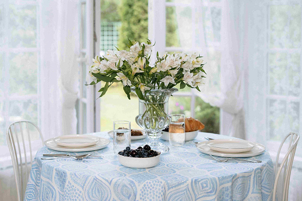 Столовый сервиз Madelyn из 24 шт. - белый / серебристый