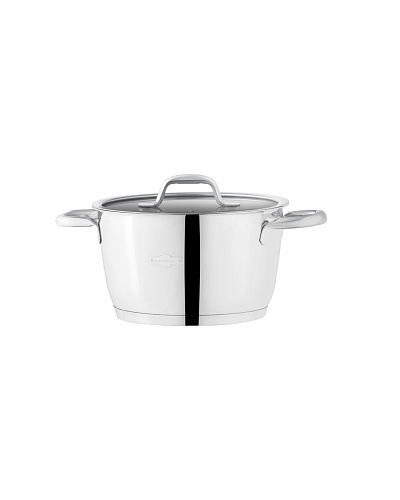 Набор кастрюль Nova из 4 шт., 16-22 см. - серебристый