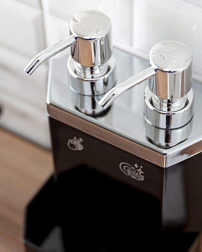 Диспенсер - пластиковый дозатор для жидкого мыла Benameur - черный