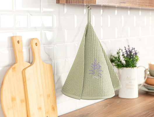 Полотенце кухонное Ciel  60x60 см - зеленое