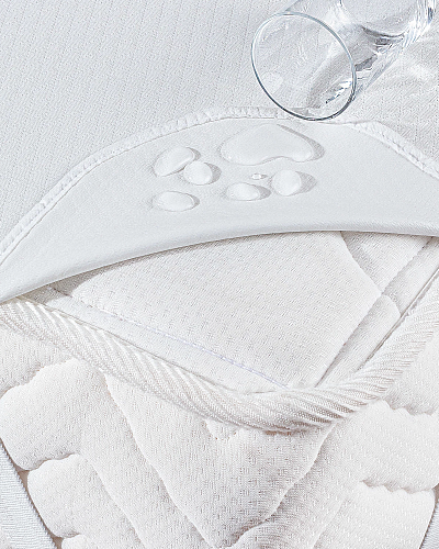 Наматрасник Flore 180x200 см. - белый