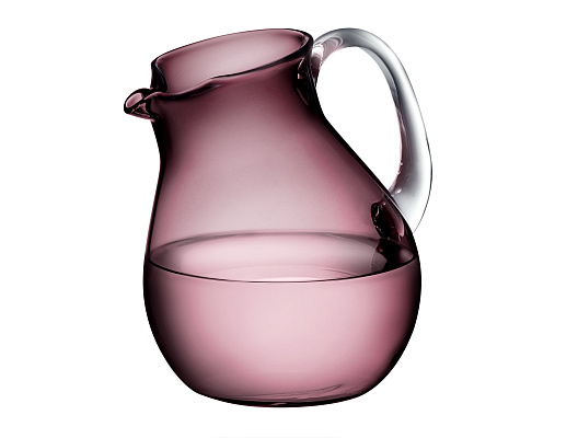 Графин стеклянный Emeline 2,5л - сливовый